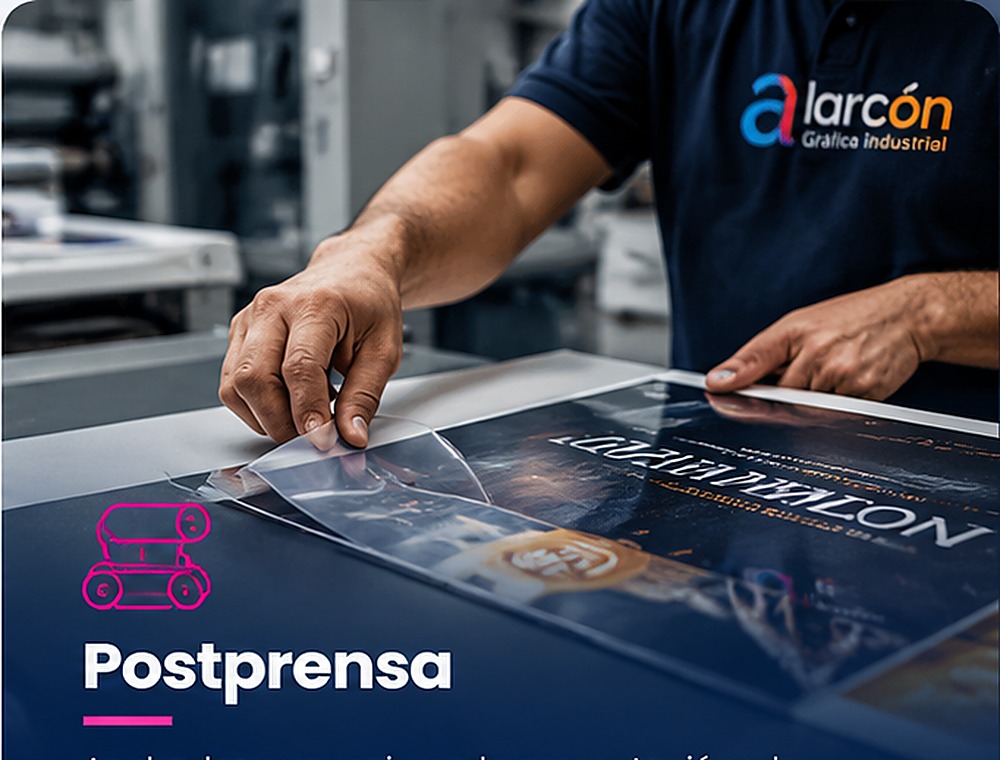 Proceso de postprensa y acabados